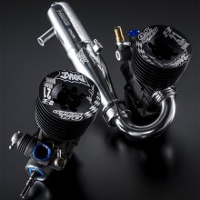 OS Speed B21 3.49cc Off-road Racing Engine Exhaust Pipe Set