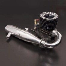 OS Speed B2103 Type R S Methanol Engine Exhaust Pipe Combo Set for 1/8 Off-road Vehicle