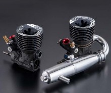 OS Speed 21XZ-GT Level 21 3.49cc GT Racing Engine Exhaust Pipe Set for 1/8 Car